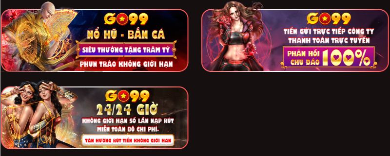 Nội dung Siêu thưởng trăm tỷ GO99 - Siêu thưởng không giới hạn